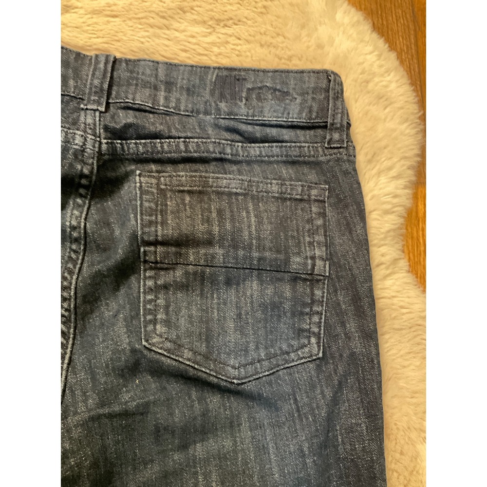 Kut From The Kloth Nicole Bermuda Shorts‎ Size 4 Dark Wash - Picture 7 of 8